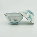 ご飯茶碗 夫婦茶碗 セット ペア 飯碗 京焼 清水焼 陶器製 日本製 器 組飯碗 高級 プレゼント 人気 和食器 ご飯茶碗 2客 紙箱入 色絵唐子