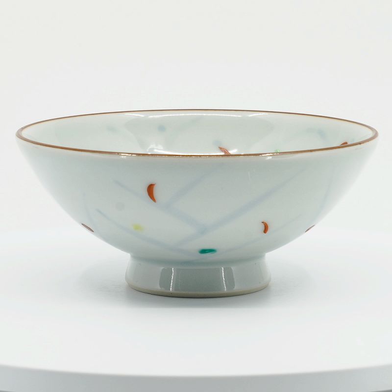 乐天商城 - ご飯茶碗 飯碗 京焼 清水焼 陶器製 日本製 器 高級 プレゼント 人気 和食器 ご飯茶碗(大) 1客 紙箱 海老