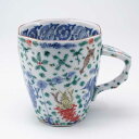 マグカップ コーヒーカップ 京焼 清水焼 磁器製 日本製 高級 おしゃれ プレゼント 人気 和食器 1客 海遊文 小カップ