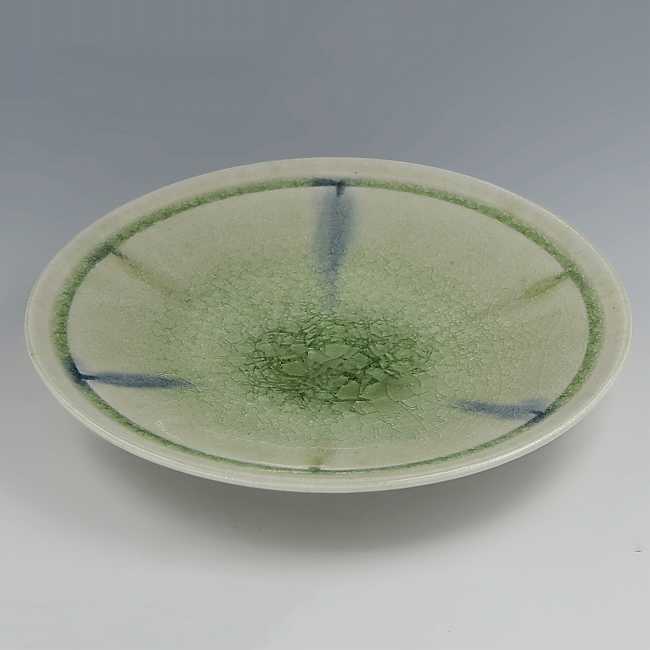 皿 おしゃれ 京焼 清水焼 陶器製 日本製 器 皿 灰釉三彩 はいゆうさんさい おしゃれ 高級 プレゼント 人気 和食器