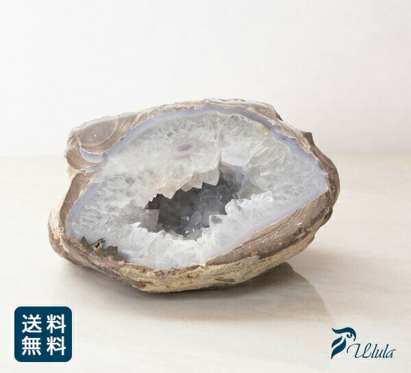 アゲート ライオライト 一点物 ジオード カット 天然石 スライス 水晶 原...