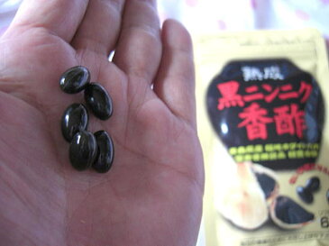 【送料無料】熟成黒ニンニク香酢 青森産にんにく使用アミノ酸豊富2粒でパワーアップ♪3袋3か月分【楽ギフ_のし宛書】