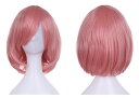ウィッグ 3点セット 簡単 手軽 ハロウィン 仮装 ショート ボブ ミディアム コスプレ カラー 送料無料 フルウィッグ ウイッグ レディース ヘアネット ウィ...