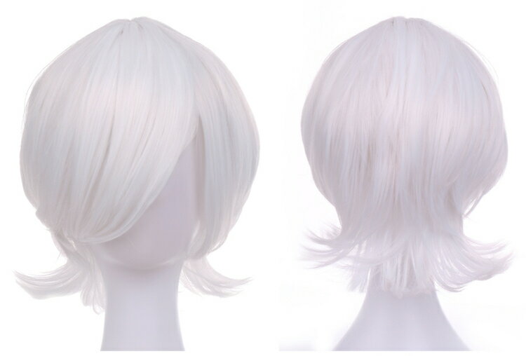 ウィッグ 3点セット 簡単 手軽 ハロウィン 仮装 ショート ウルフ コスプレ カラー 送料無料 フルウィッグ ウイッグ レディース ヘアネット ウィッグスタン...