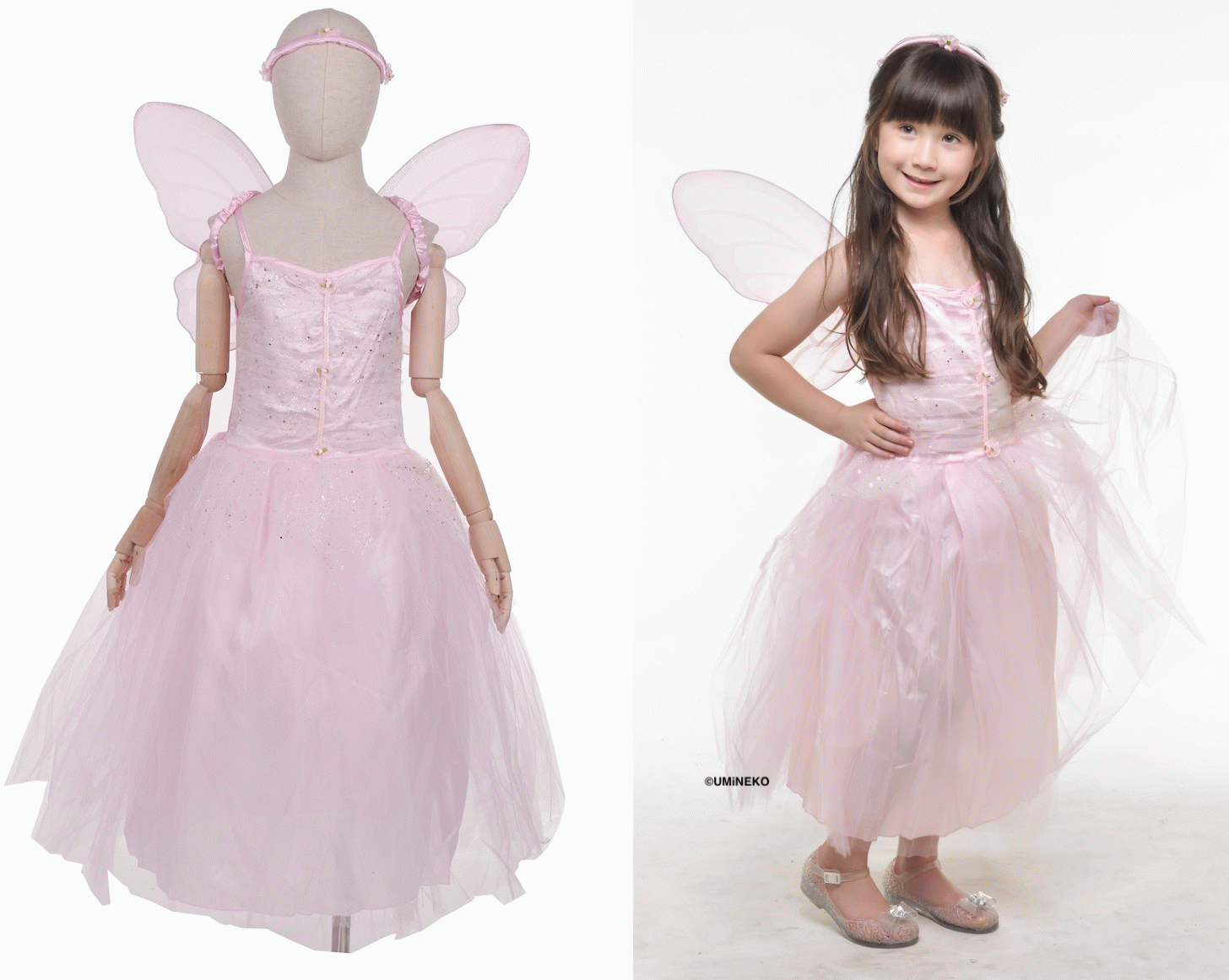 ハロウィン 衣装 子供 コスプレ コスチューム 仮装 女の子 子ども キッズ 小学生 保育園 かわいい お手軽 フェアリー ちょうちょ 蝶 蝶々エルフ 妖精ドレ...