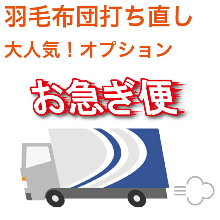 【月間優良ショップ】お急ぎ便 羽毛布団 リフォーム 打ち直し 大人気オプション 布団 丸洗い クリーニング応