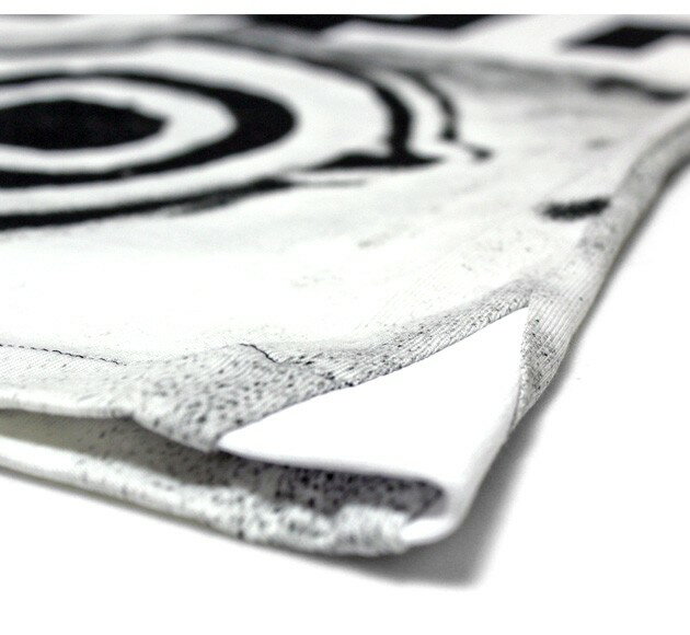 LABYRINTH (ラビリンス) HAWAII TEE (BLACK) [幾何学柄 Tシャツ カットソー サイケデリック メンズ レディース ユニセックス] [ブラック]