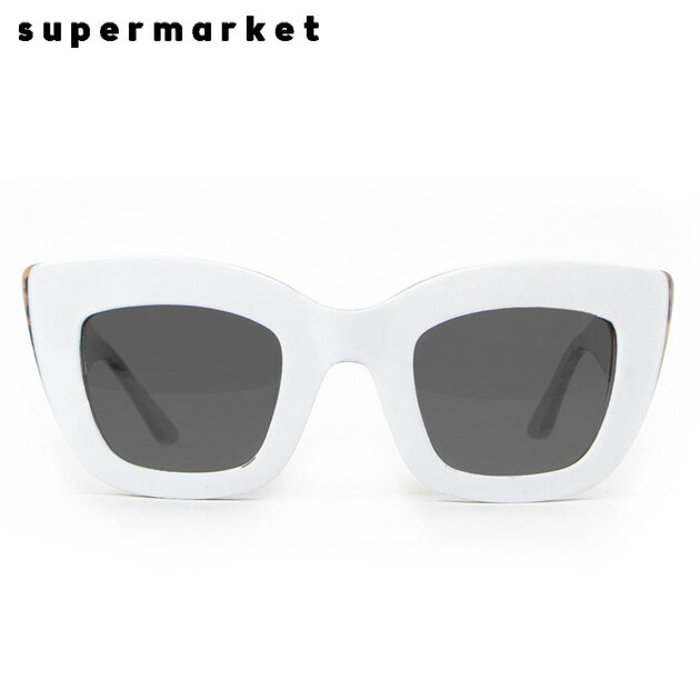 楽天UNEEK BASEMNTSUPERMARKET （スーパーマーケット） CAT FOOD SUNGLASSES （COOKIES & CREAM） [サングラス メンズ ユニセックス] [ホワイト]