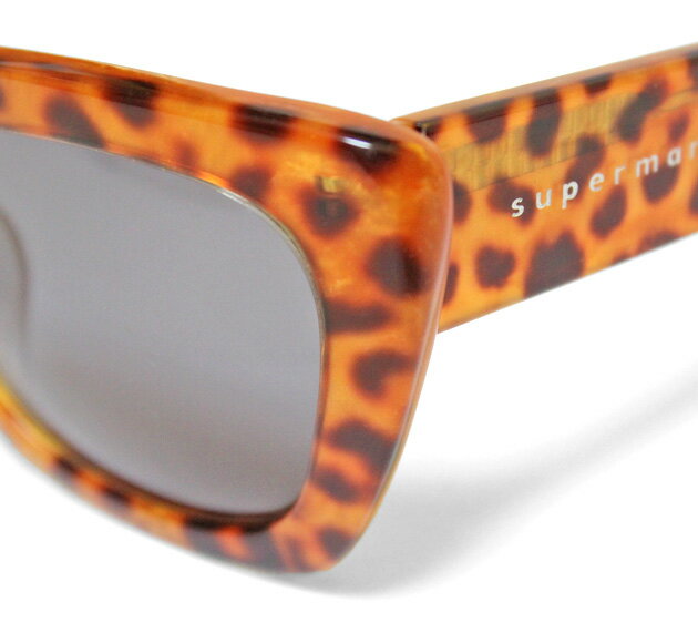 SUPERMARKET (スーパーマーケット) SHOPLIFTER SUNGLASSES (STEAK) [サングラス キャットアイ フレーム 表示 ブランド メンズ レディース ユニセックス] [レオパード]