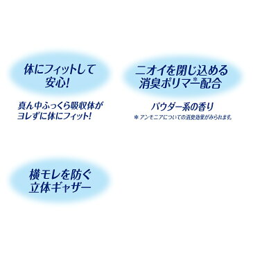 ライフリー さわやかパッド多い時でも安心用 120cc 24枚 1箱(8袋セット) 『送料無料』 ユニ・チャーム公式ショップ