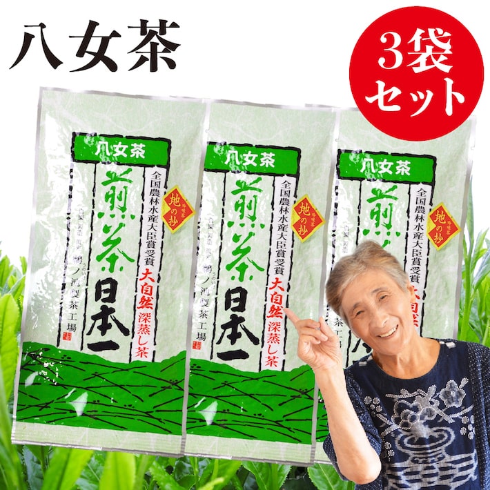 新茶 2024 八女茶 お茶 緑茶 煎茶 茶葉 日本茶 深蒸し茶 送料無料 100g 3袋セット メール便 地の抄 国産 冷茶 一番茶 深蒸しご当地 お取り寄せ ポイント消化 お土産 通販 九州産 鵜ノ池製茶