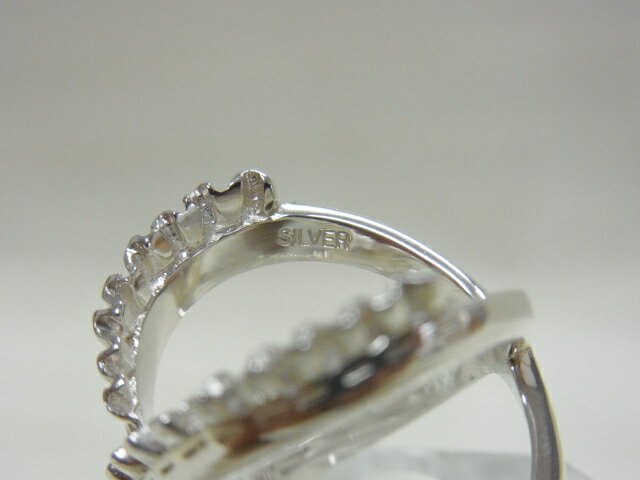 シルバー カット フリル リング SILVER925