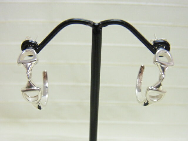 シルバー サークル シェイプ ビット ピアス SILVER925