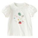 女の子 キッズ ベビー 子供服 子ども 夏服 カットソー 半袖 ポロシャツ Tシャツ 肩ボタン 通園 通学 春 夏 秋 70 80 90 100 110 120 130 140 cm db2240234 dave&bella デイブベラ(4)