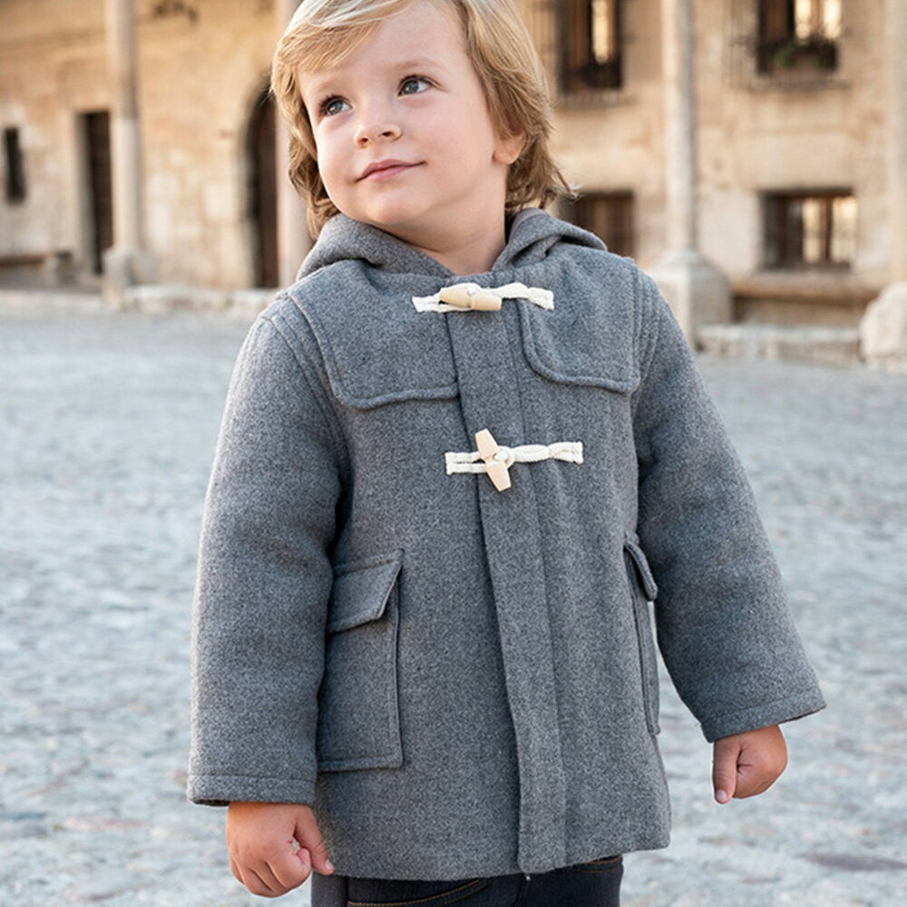 男の子 キッズ アウター コート ダッフルコート ジャケット 中綿 防寒着 厚手 温かい フード付き 普段着 通園 通学 上品 春 秋 冬 80 90 100 ...