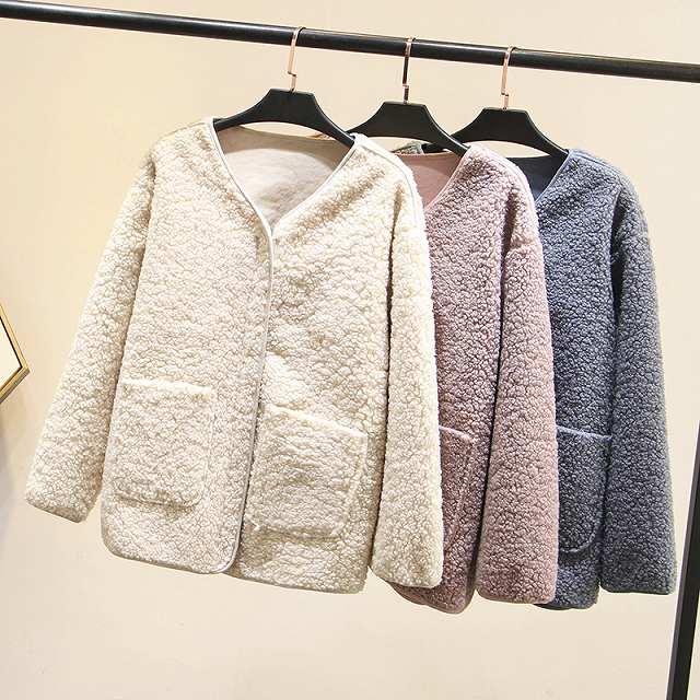 アウターレディースボアコートジャケ...