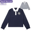 マルディメクルディ Mardi Mercredi スウェット CROPPED SHIRT PIQUET FLOWER 長袖 レディース 韓国 ファッション アパレル 刺繍