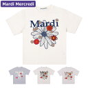 マルディメクルディ Mardi Mercredi Tシャツ SLIM TSHIRT FLOWERMARDI BLOSSOM 半袖 レディース 韓国 ファッション アパレル スリムサイズ