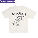 マルディメクルディ Mardi Mercredi Tシャツ SLIM TSHIRT SWING THE TAIL DDANJI OATMEAL BLACK 半袖 レディース 韓国 ファッション アパレル スリムサイズ