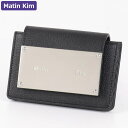 マーティンキム Matin Kim カードケース MK2400WL001MBB BLACK コインケース レディース 小物 新作