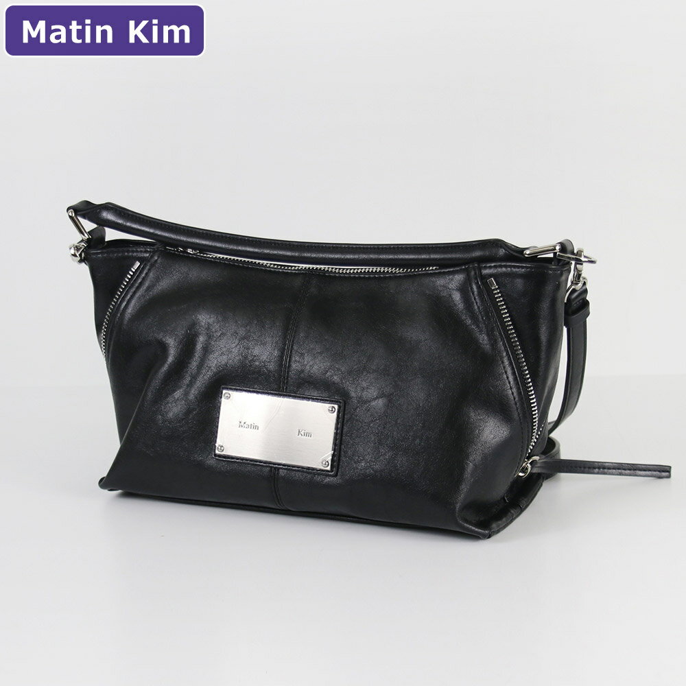 楽天US styleマーティンキム Matin Kim バッグ ショルダーバッグ MK2511BG004M B0012BLACK 2way 韓国 レディース 新作