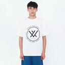 VYM ヴィム 半袖 Tシャツ CIRCULAR UNIVERSE TSHIRT WHITE メンズ レディース 男女兼用 韓国 ファッション ブランド ロゴ 白 ホワイト