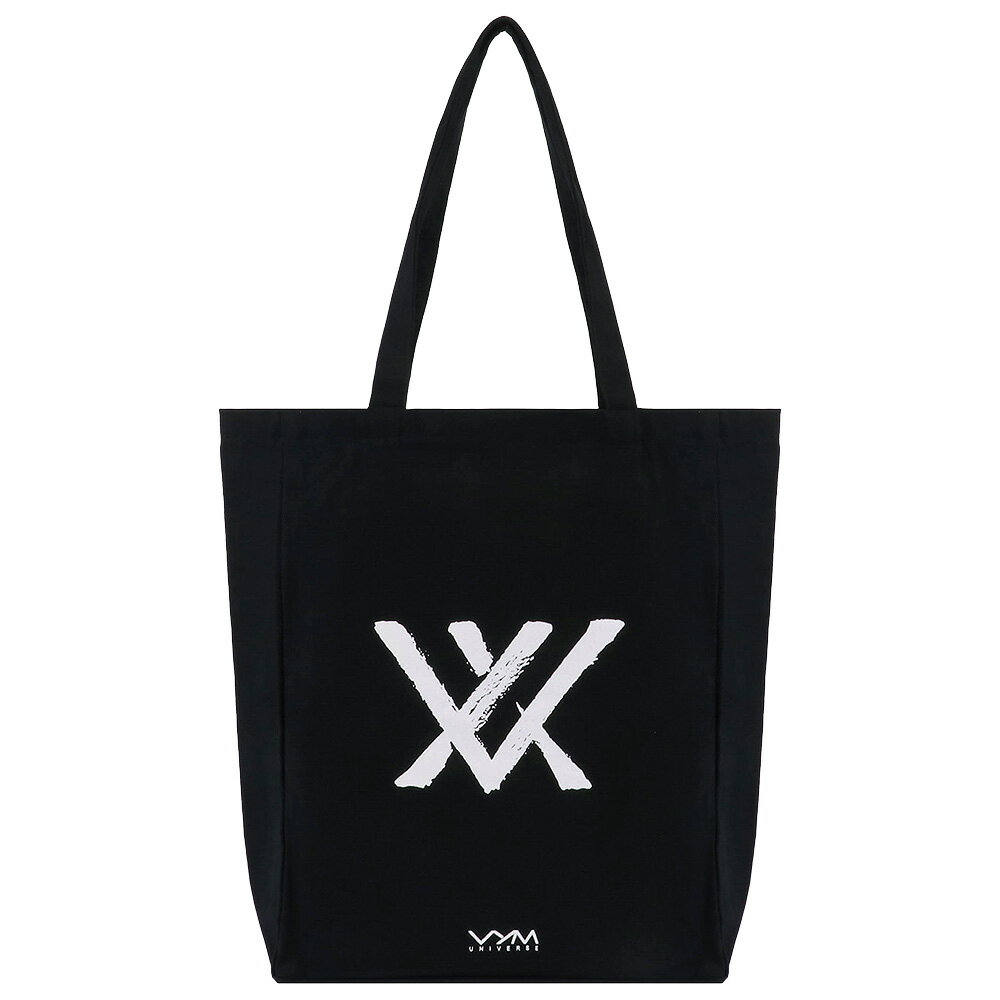 VYM ヴィム バッグ トートバッグ BRUSH STROKE LOGO PRINT TOTE BAG A4対応 大きいサイズ 大きい 大きめ ビッグトート 韓国 正規品 メンズ レディース 男女兼用 韓国 ファッション ロゴ 黒