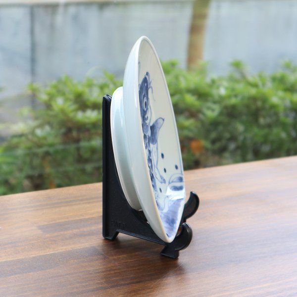 有田焼 飾り皿 金太郎鯛 皿立付
