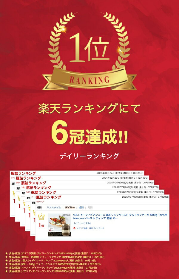 タルトゥーフィビアンコーニ 黒トリュフペースト タルトゥファータ 500g Tartufibianconi ペースト ディップ 前菜 オードブル イタリア産 イタリアン ギフト お中元 2