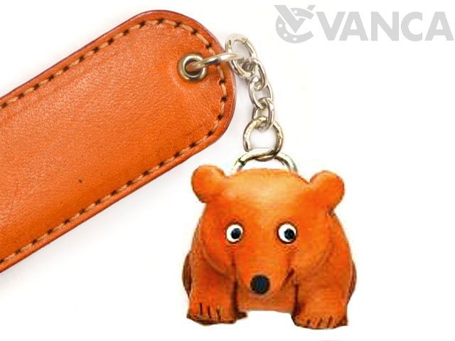 くま ペーパーナイフ【レザー 本革 VANCA バンカクラフト革物語 国産 ハンドメイド 贈り物 即納】