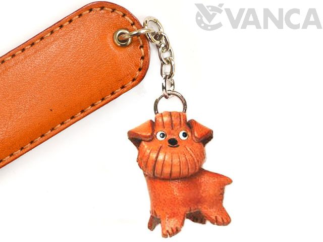 ブリュッセルグリフォン ペーパーナイフ【レザー 本革 VANCA バンカクラフト革物語 国産 ハンドメイド 贈り物 即納】