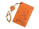 ヴァイオリンらいおん 楽器&動物 パスケース/定期入れ【レザー 本革 VANCA バンカクラフト革物語 国産 ハンドメイド 贈り物 即納】