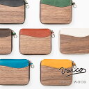 VARCO 財布 メンズ VARCO REAL WOOD ジップウォレット 財布 二つ折り 本革 革製 日本製 BOX型 小銭入れ 小銭入れあり ラウンドファスナー メンズ レディース 二つ折り財布 コンパクト かっこいい かわいい おしゃれ ブランド 可愛い ギフト プレゼント 父の日 母の日