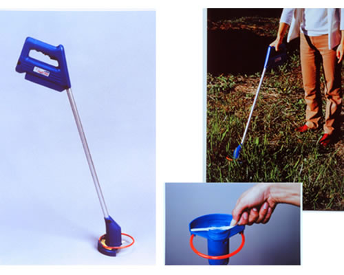 家庭での使いやすさを徹底追及した草刈り機です。コードレス　充電式草刈機