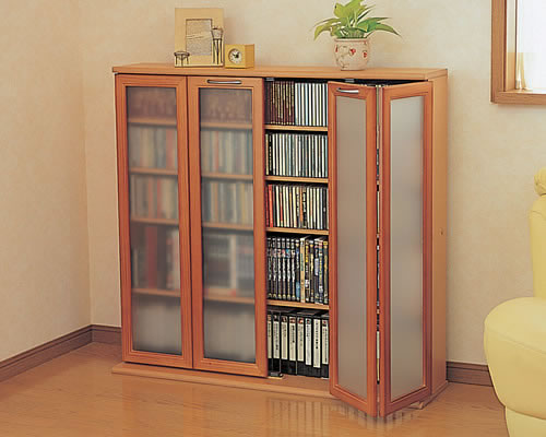 おしゃれでシンプルだけど収納機能は抜群！AVキャビネット　T－100