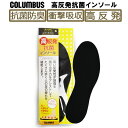 コロンブス(COLUMBUS) 高反発抗菌 インソール 衝撃吸収 インソール 中敷 クッション 抗菌 防臭 スニーカー 革靴 高反発 男女兼用 歩きやすい 靴 ...