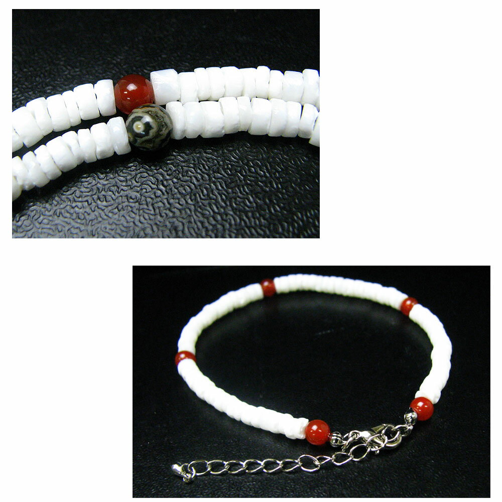 VASEERA -����������- �ϥ磻����ۥ磻�ȥ�����(��ҡ�����) 6mmŷ���Хӡ���(��5����) �����㥹�����դ����󥯥�åȡڥ��/��ǥ�����ξ�б�/ �ϥ磻���󥸥奨�꡼/ANK-006��