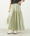 SERVICE PRICE 30割【MICA&DEAL】マイカアンドディール ASYMMETRY GATHER SKIRT | レディース スカート ギャザー ギャザースカート ロング ロングスカート イージー イージースカート アシンメトリー アシンメトリースカート ウエストゴム シンプル ブランド 日本製