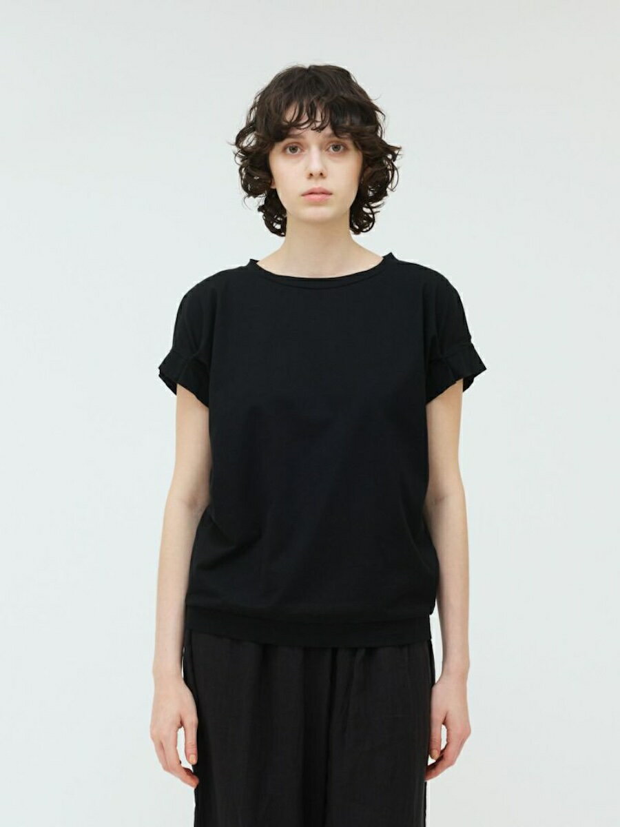 mizuiro indۥߥ FRILL SLEEVE CREWNECK PULLOVER | ǥ ץ륪С ե...