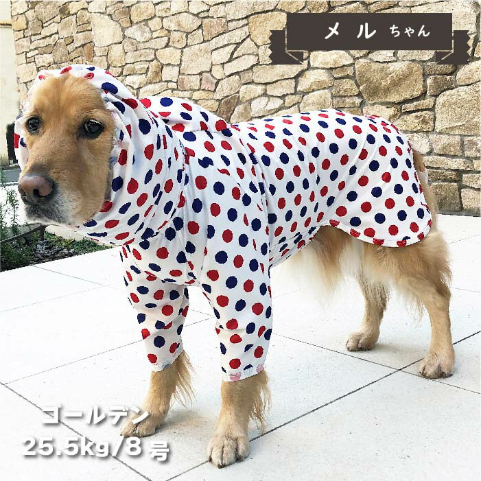犬服 VERY ストレッチ レインコート 2脚 大型犬用 防水 反射テープ付き 大型犬 安い プチプラ 可愛い お揃い ペア ペットウェア ペット服 犬 服 レインウェア 雨具 カッパ 犬用レインコート【再入荷】 2024SS 3