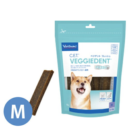 CET ベジデント フレッシュ M 15本 【ビルバック】 犬 中型犬 ペット 歯磨き トリーツ 【正規品】[C/SU]