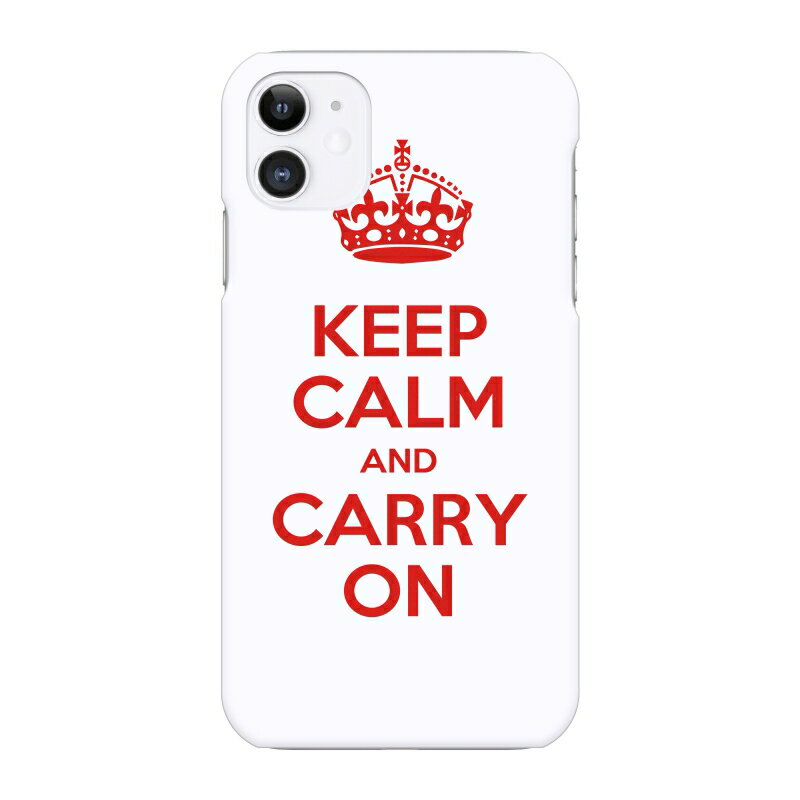  ߸˽ʬ ̵ iPhone 12  ޥۥ KEEP CALM CARRY ON TYPE R ꥹ ѹ ...