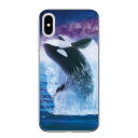 【訳あり】 在庫処分 送料無料 Galaxy Feel2 SC-02L 用 スマホケース シャチ model02 イルカ クジラ 宇宙 グッズ ギフト 海 オルカ イラスト 綺麗 ユニーク 個性的 プレゼント おすすめ プリント ペア