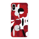 【訳あり】 在庫処分 送料無料 AQUOS zero2 SH-01M SHV47 906SH SH-M13 用 スマホケース 北欧フラワー 花柄 赤 北欧柄 北欧テキスタイル きれい 可愛い おしゃれ かわいい ユニーク 個性的 花 ドット 水玉 ポップ 大人可愛い 人気 おすすめ 流行 ブランド ハンドメイド