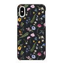 【訳あり】 在庫処分 送料無料 LG style3 lgs41a 用 スマホケース パンジー ブラック ボタニカル柄 黒 小花 花柄 はながら 花 模様 ビオラ フェミニン かわいい 大人 おしゃれ 薄型 軽量 携帯ケース カバー プレゼント ギフト ユニーク 個性的 おすすめ プリント ペア