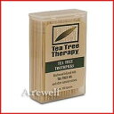 ティーツリー・ミント・シナモンの香りつき♪天然成分が息さわやかにお口の中をリフレッシュ!口さみしくなる禁煙中やダイエット中にもオススメです♪★ティーツリー爪楊枝...