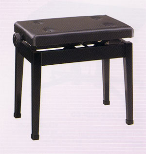 【送料込み】ピアノ椅子　K50-D［黒塗］