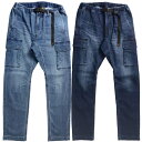 ROKX(bNX) DENIM CARGO PANT fj J[Spc (RXMS231066)yyΉz