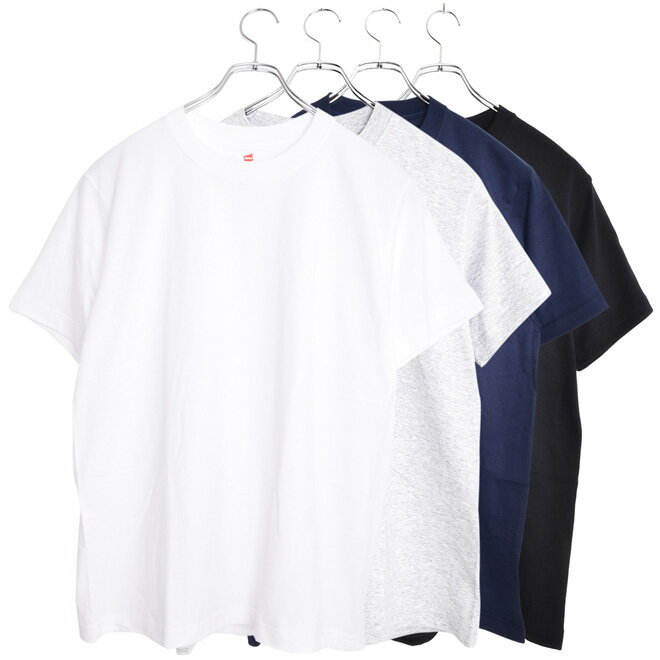 Hanes(ヘインズ) 二枚組 ビーフィーTシャツ BEEFY-T 半袖Tシャツ 無地 メンズ (H5180-2)
