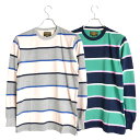 【03/26-04/26 30days価格】UNIVERD72(ユニバード72) ロングスリーブボーダーTシャツ L/S BORDER TEE (21630)【あす楽対応】